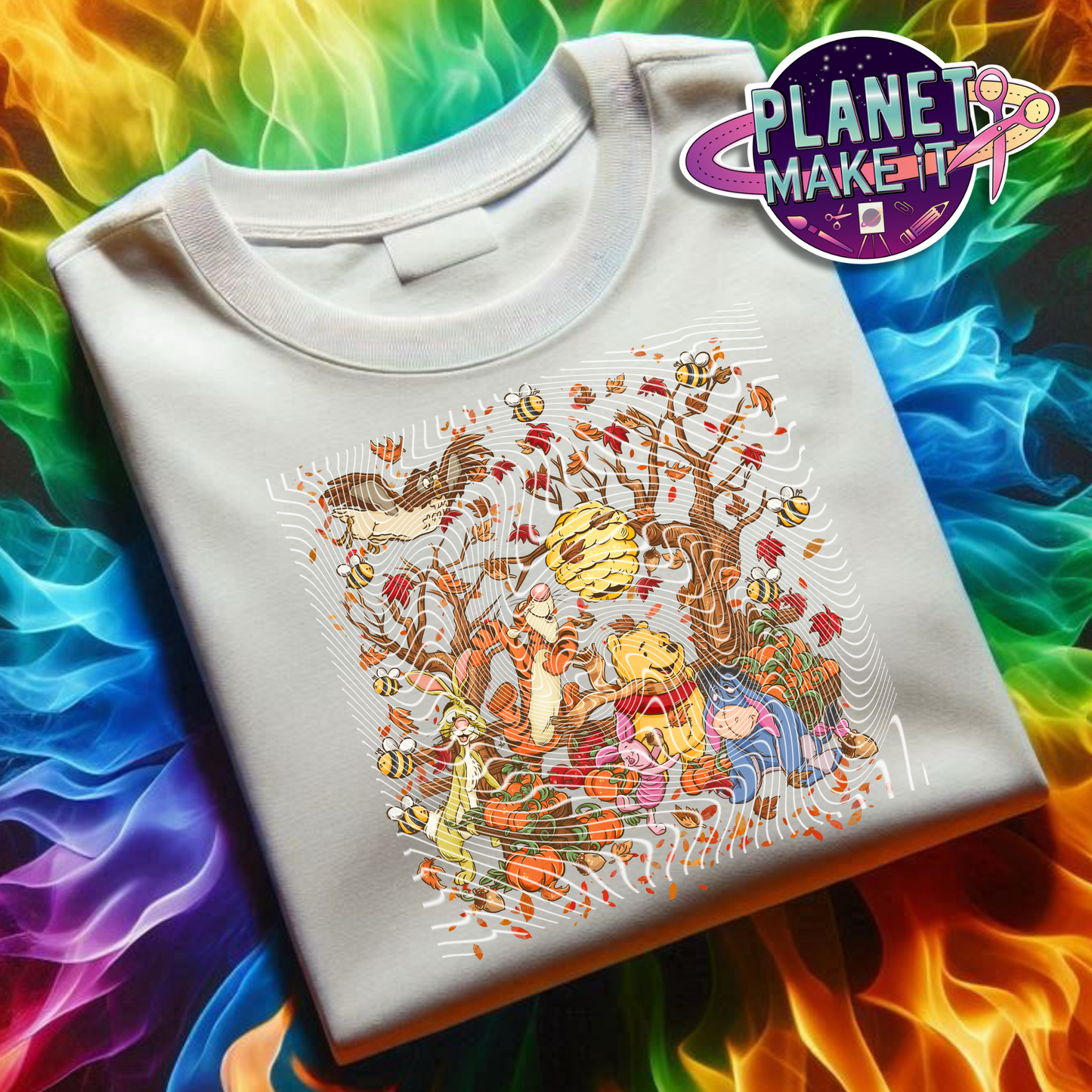 Under The Tree Friends - Plush Hoodie