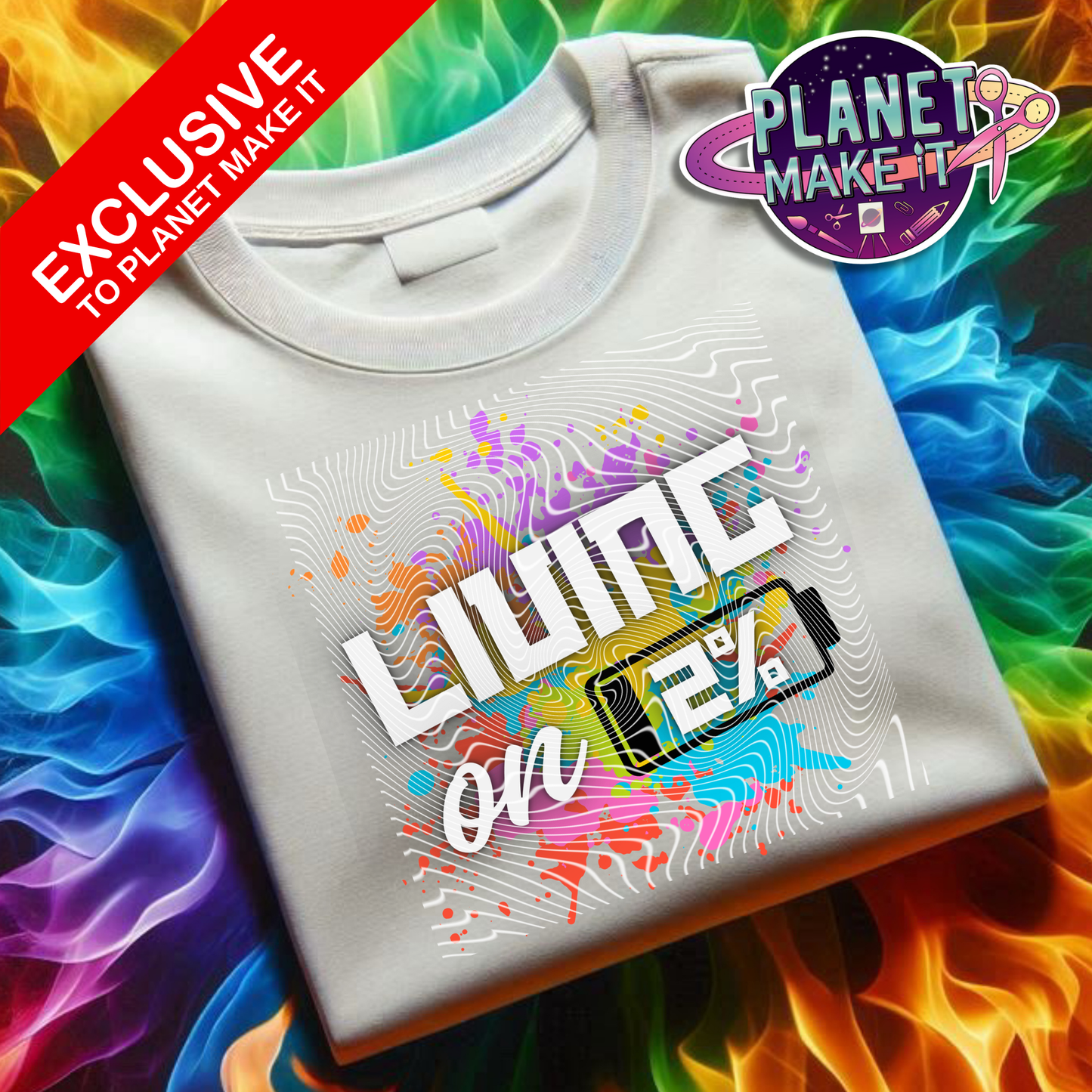 Living On 2% EXCLUSIVE DESIGN - Plush Hoodie