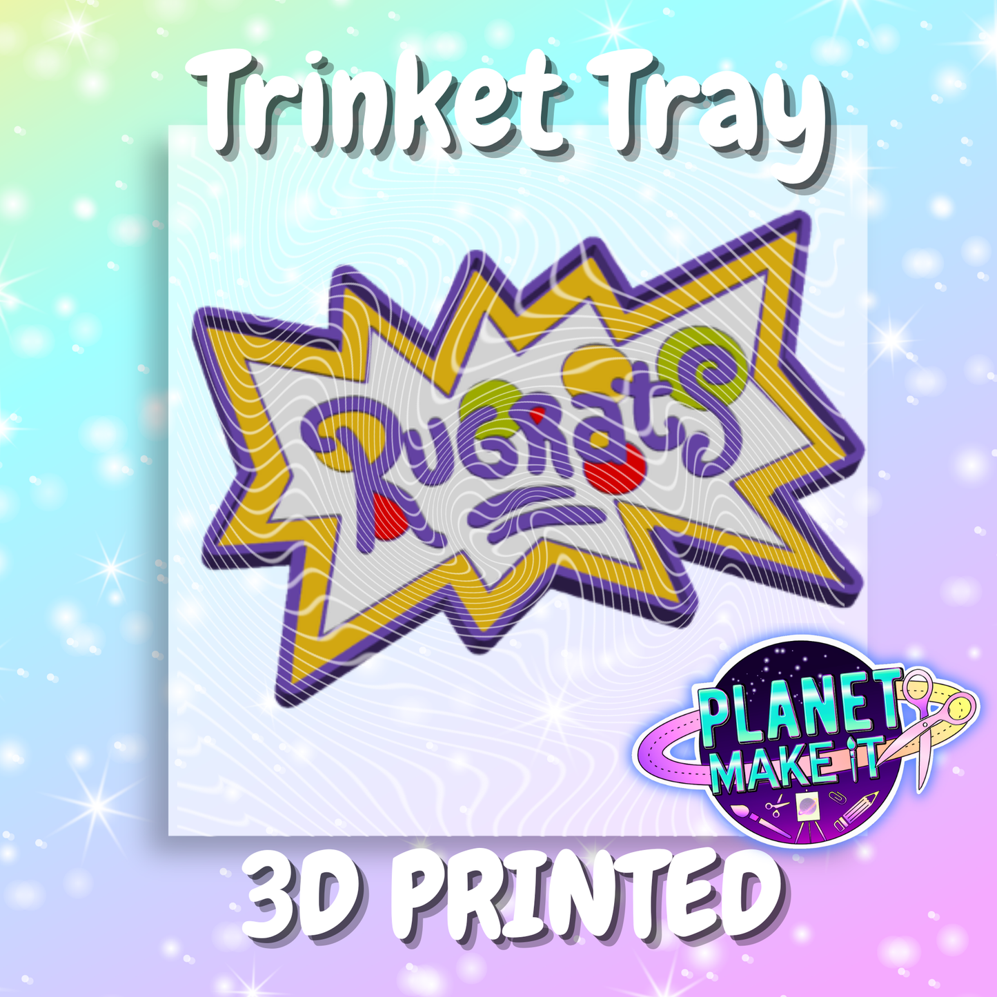 Rug Logo - 3D Trinket Tray