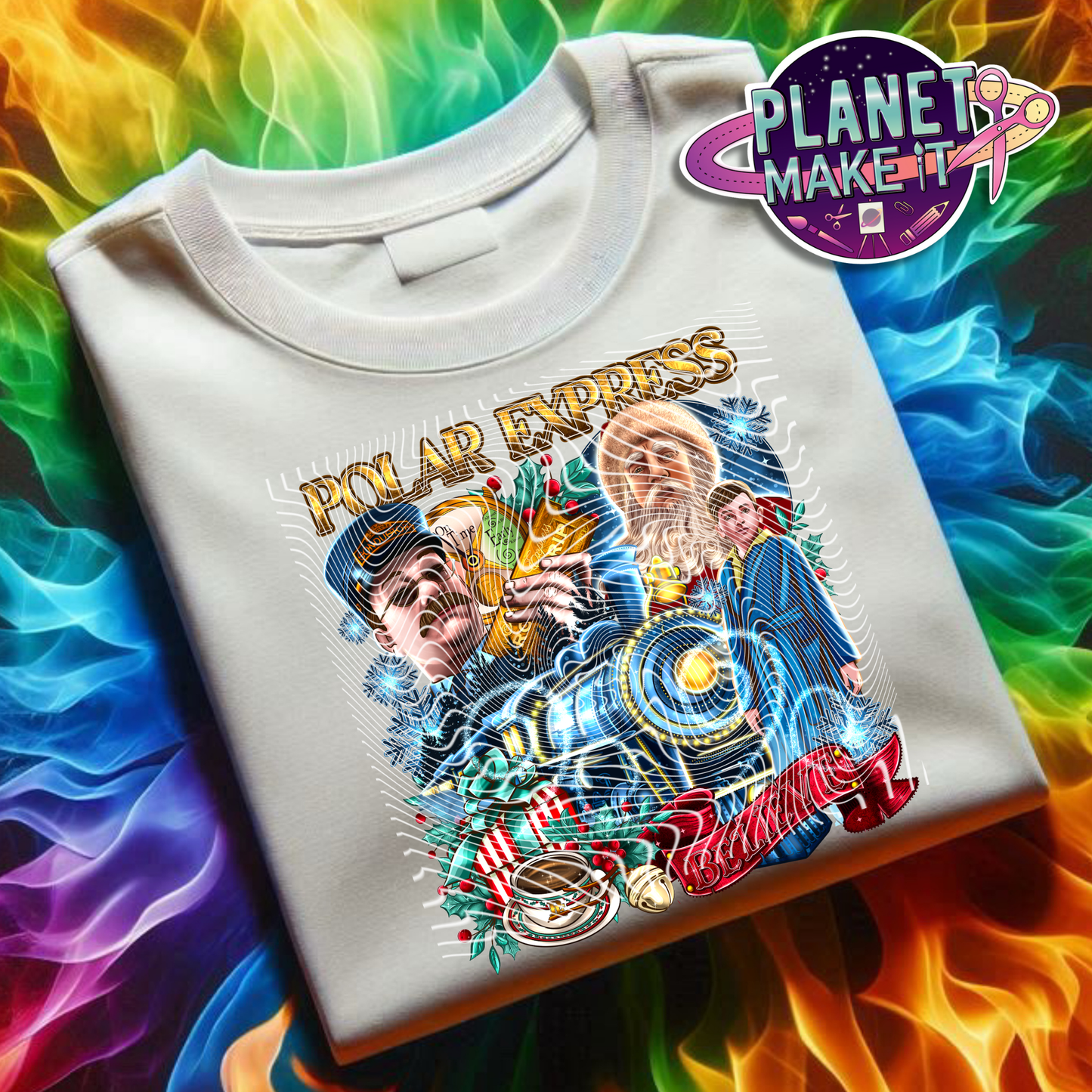 Winter Express - Plush Hoodie