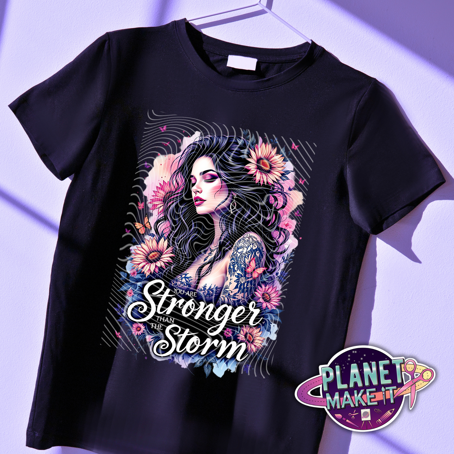 Stronger Than The Storm - Plush Hoodie