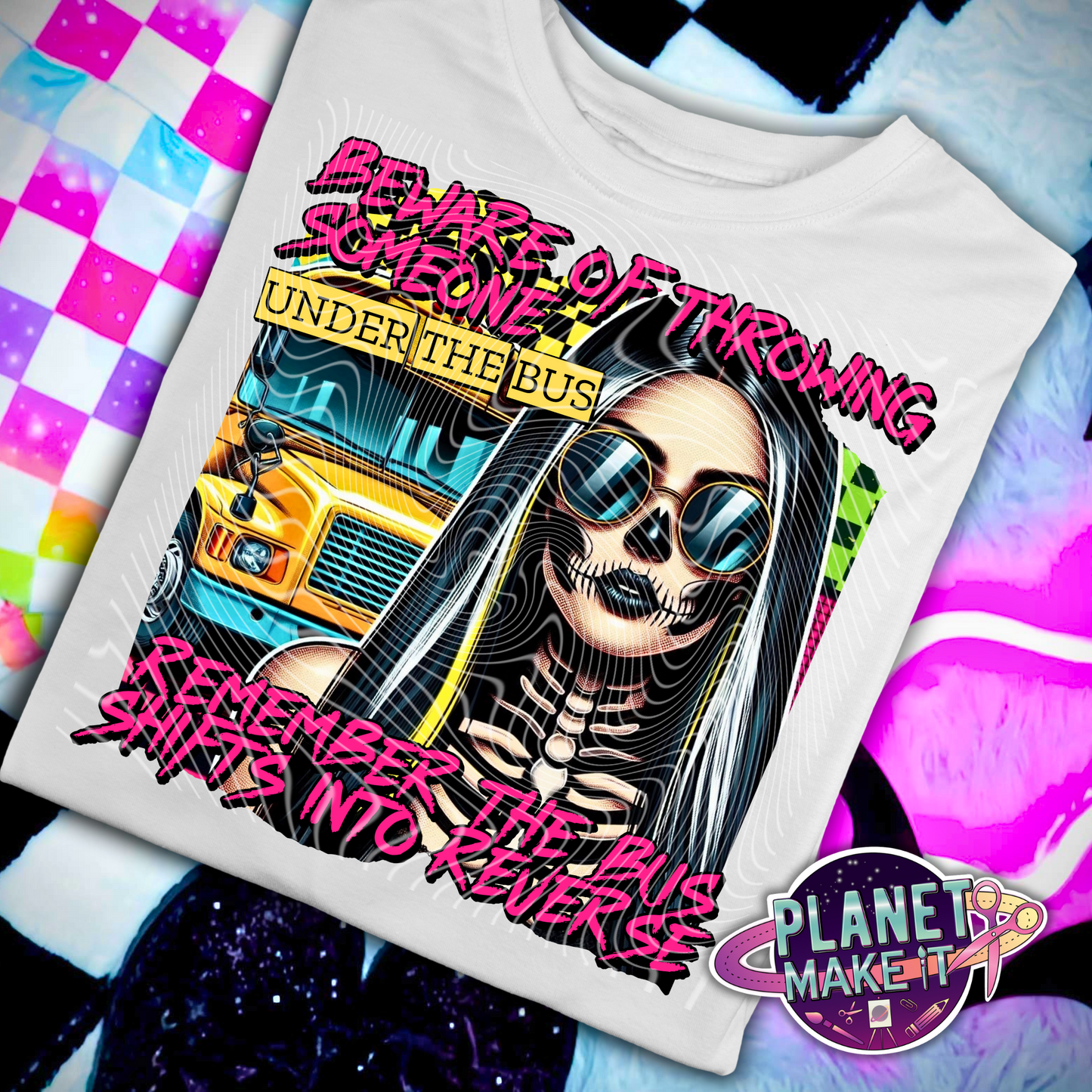 Under The Bus - Plush Hoodie