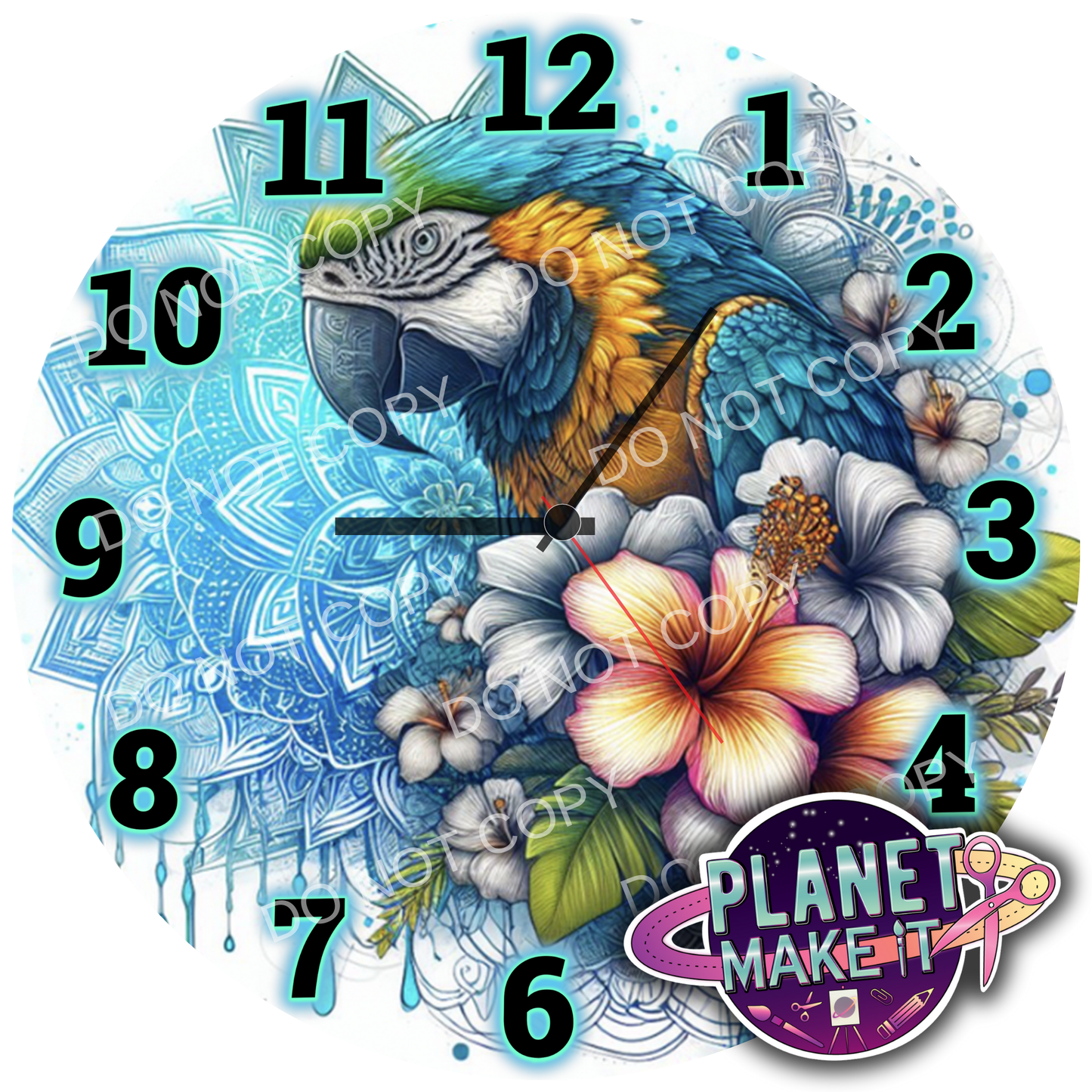 Clock - Macaw
