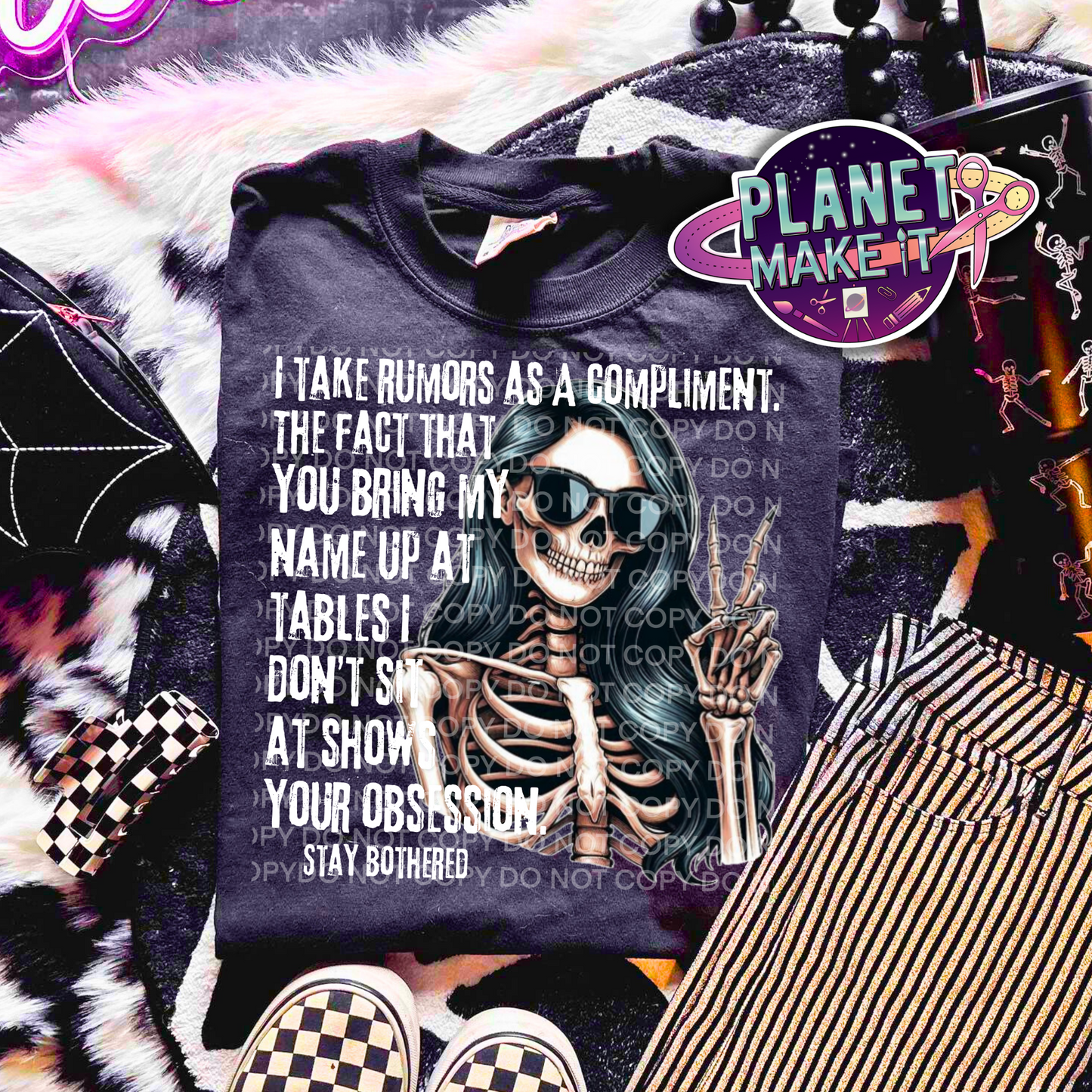 I Take Rumours As A Complement - Plush Hoodie