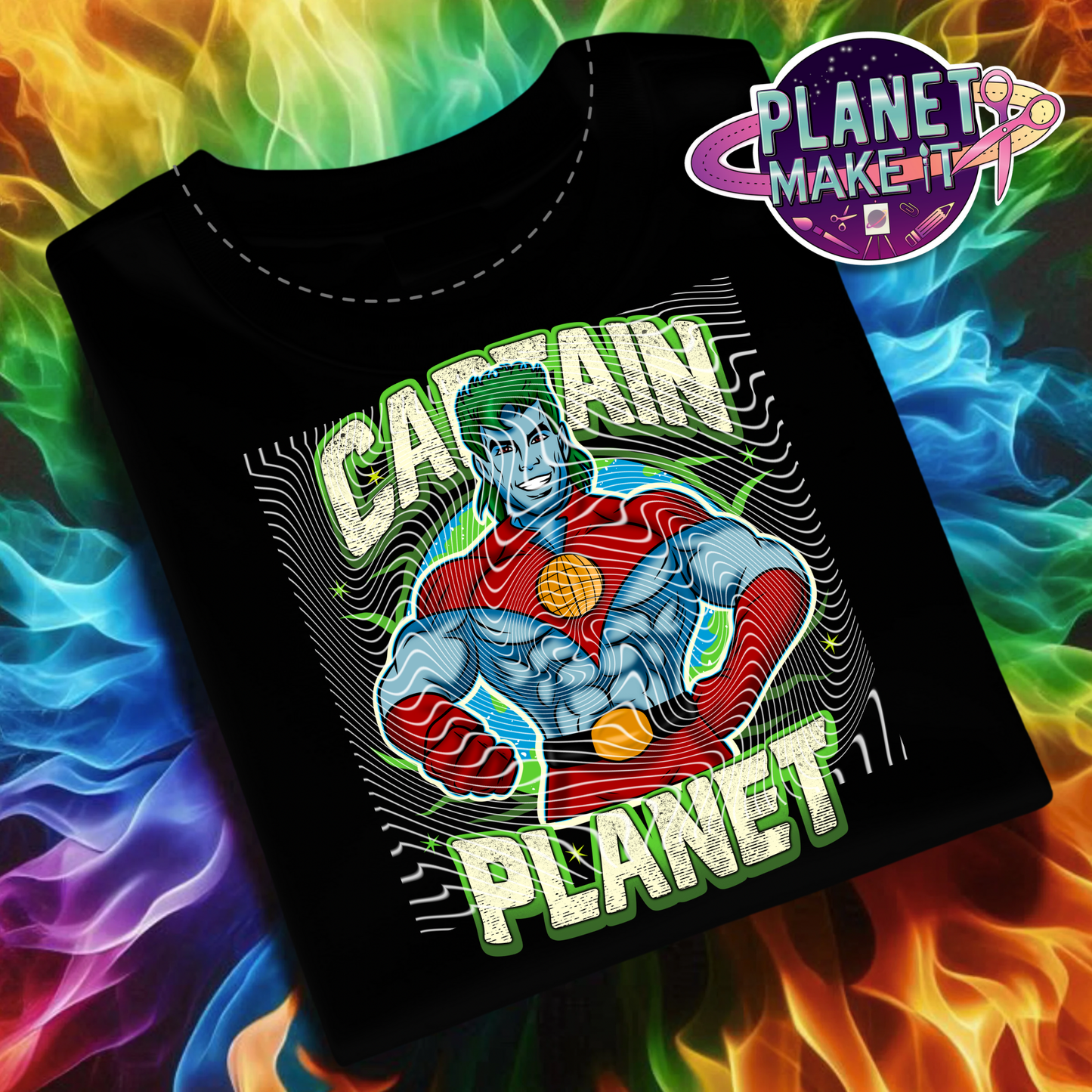 Mr Planet - Plush Hoodie