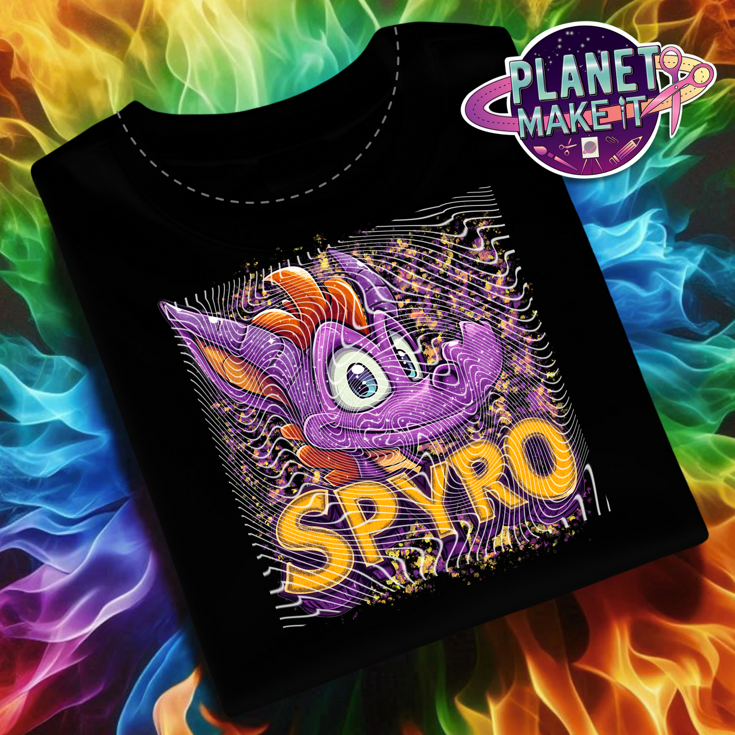 Purple Dragon - Plush Hoodie