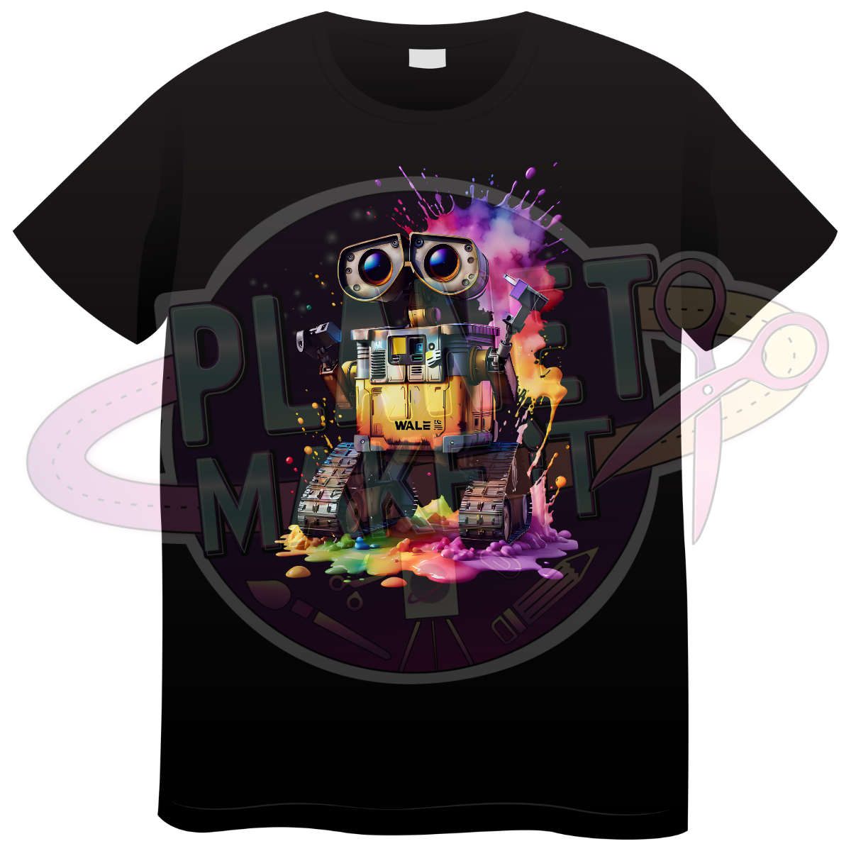 Rainbow Robot - T-Shirt