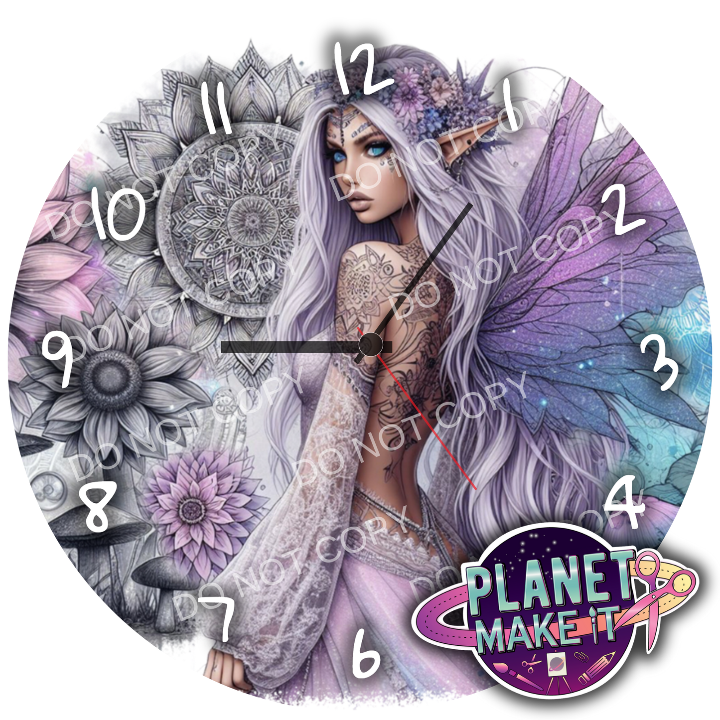 Clock - Mystic Angel Fairy