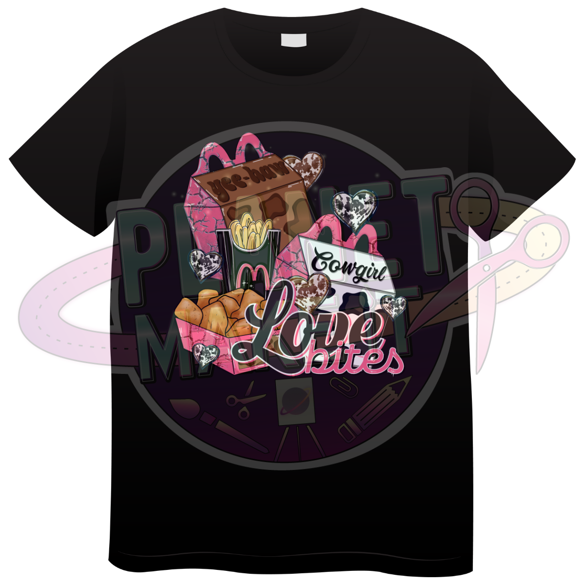 Happy Cow Girl - T-Shirt