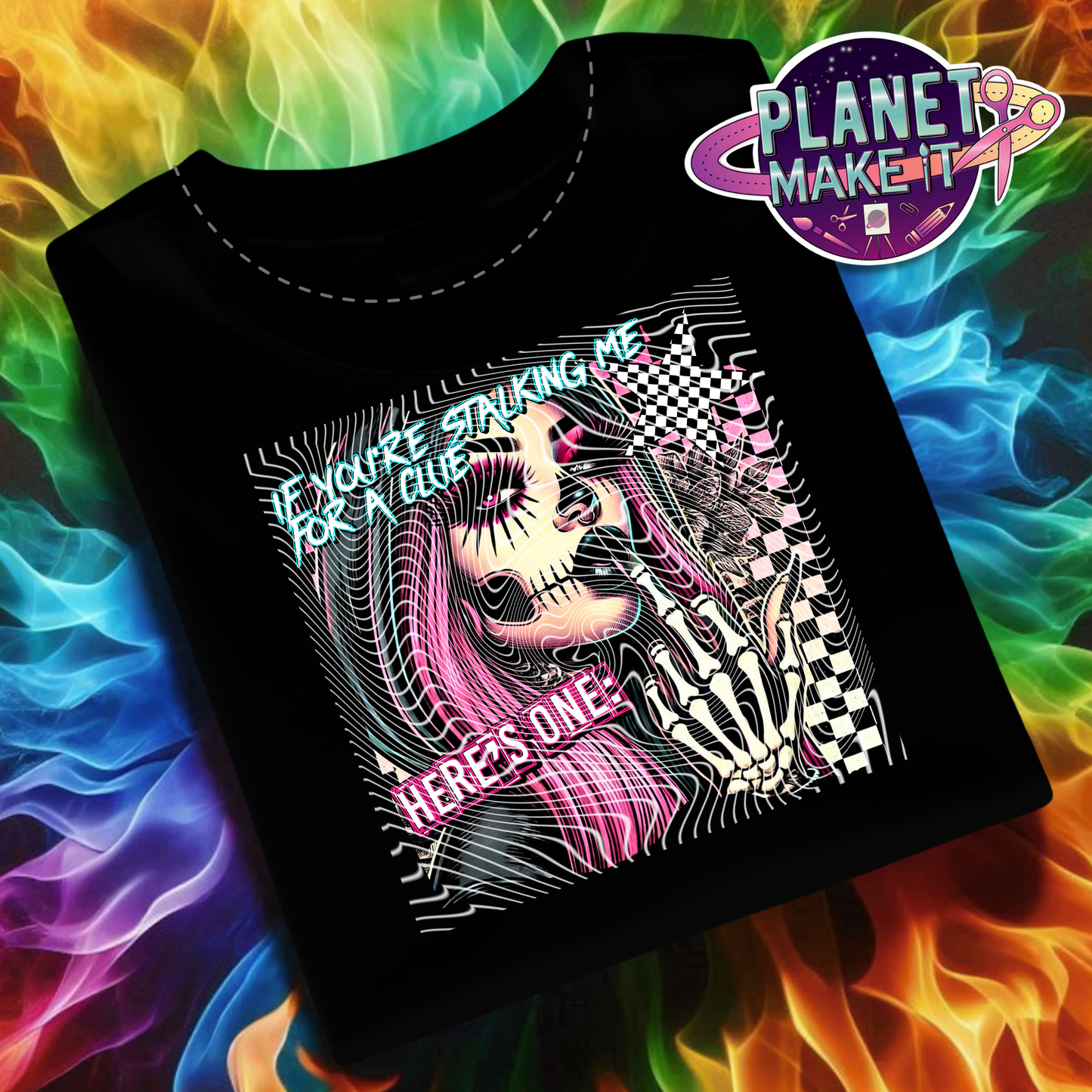 Stalker Vibes - Plush Hoodie