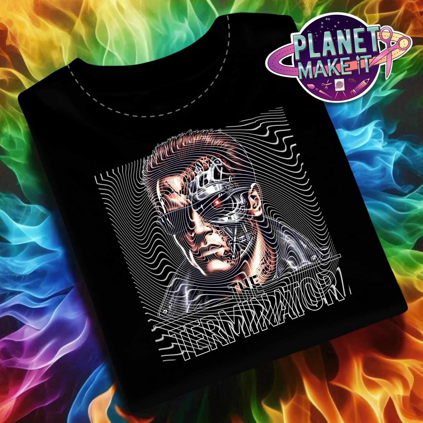 Robot Man - Plush Hoodie