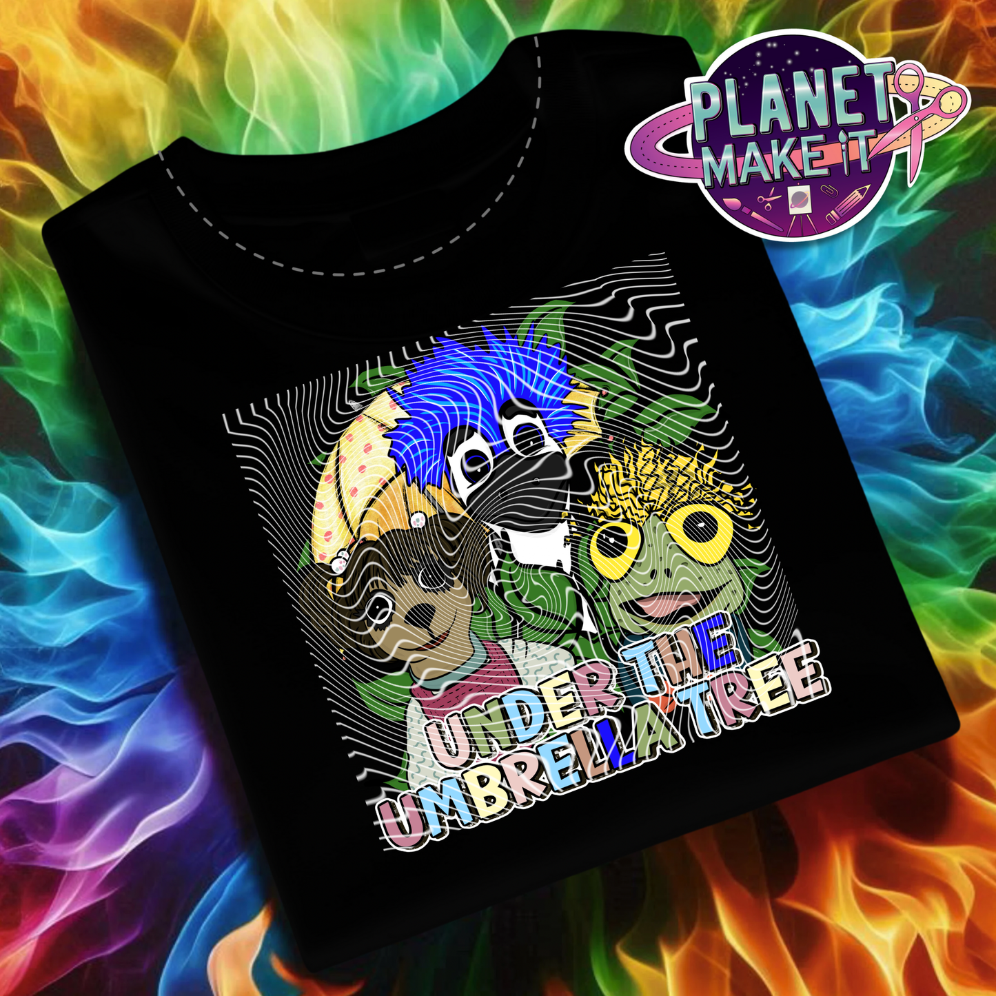 Umbrella Tree - Plush Hoodie