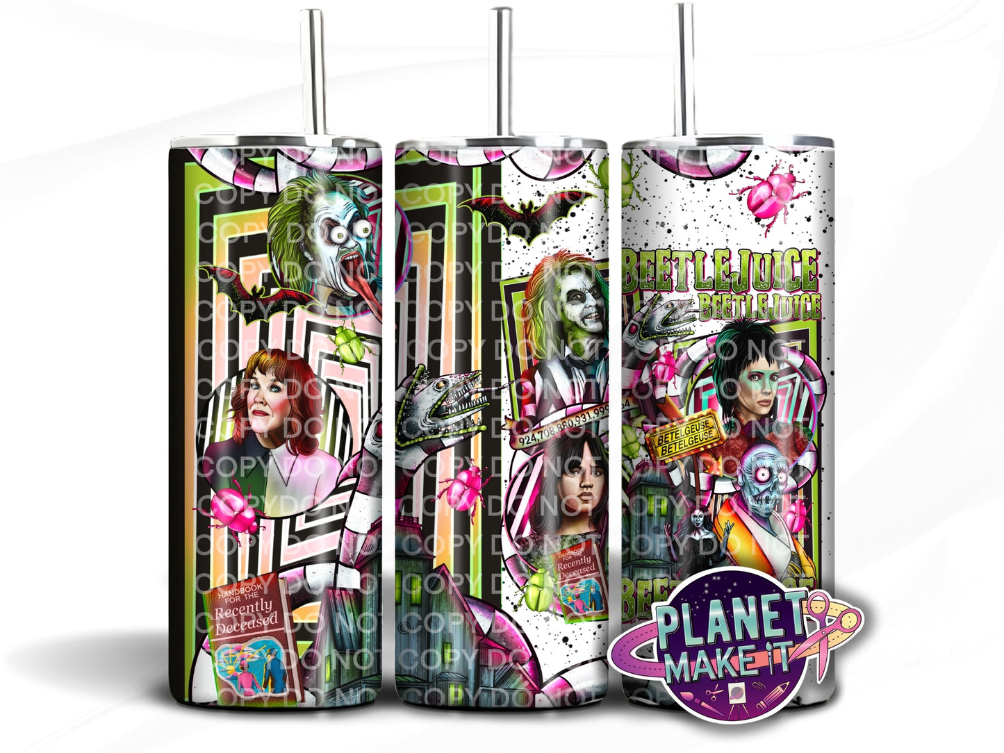 Juice Friends Spooky - Stainless Steel Tumbler