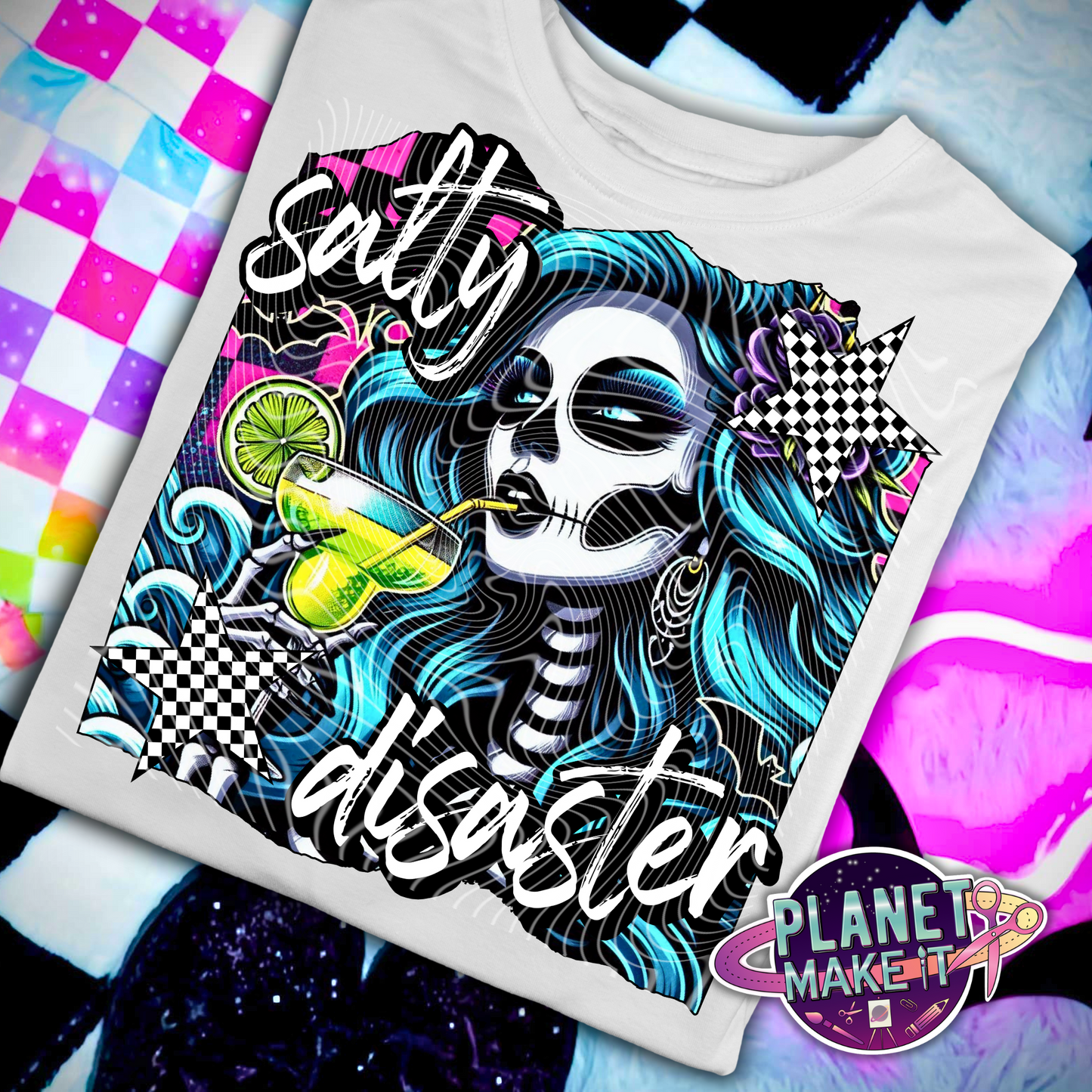 Salty Disaster - Plush Hoodie