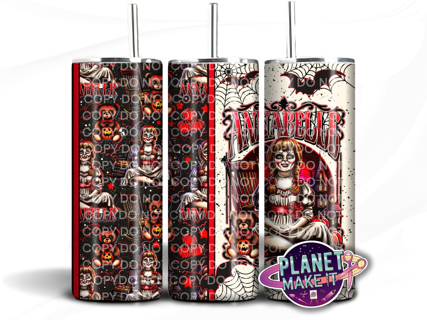 Scary Doll - Stainless Steel Tumbler