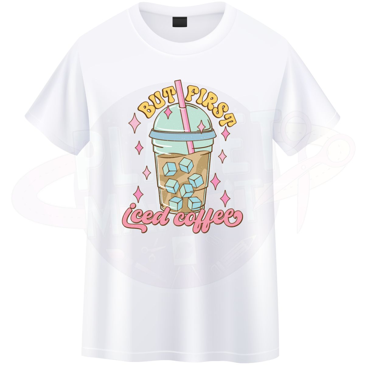 But First Iced Coffee - T-Shirt