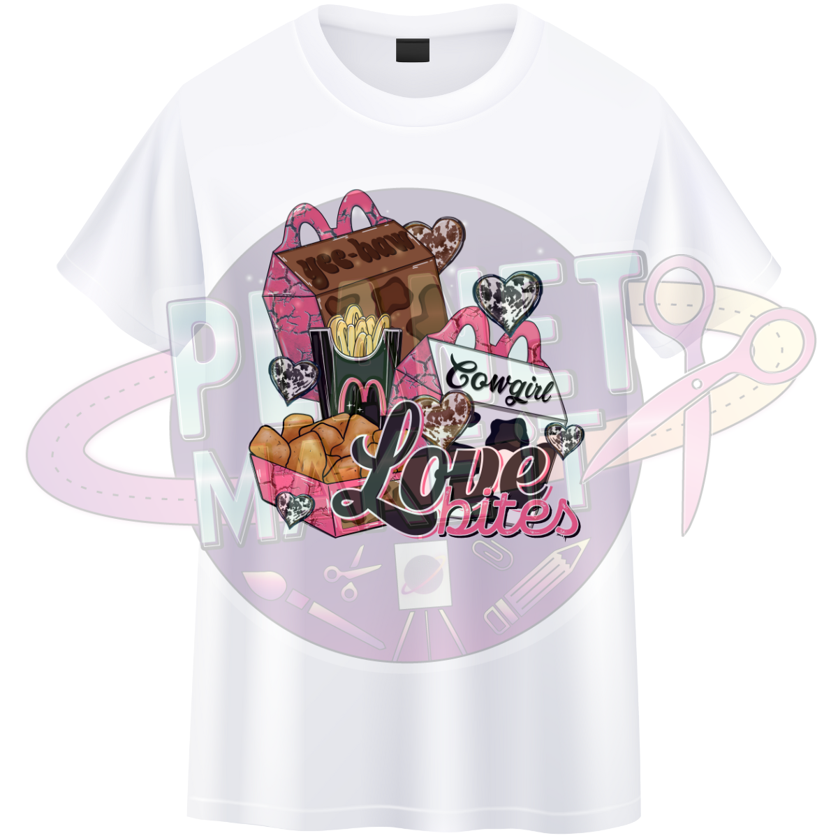 Happy Cow Girl - T-Shirt