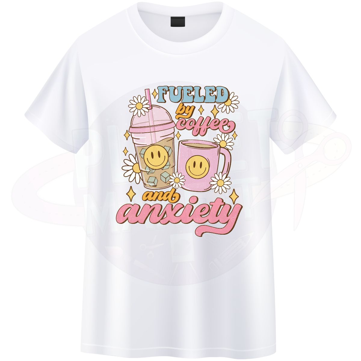 Fueled By Iced Coffee - T-Shirt