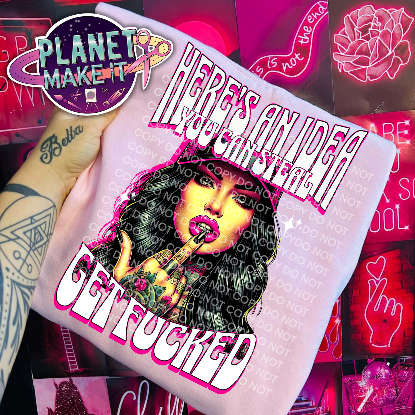 Here's An Idea - Plush Hoodie