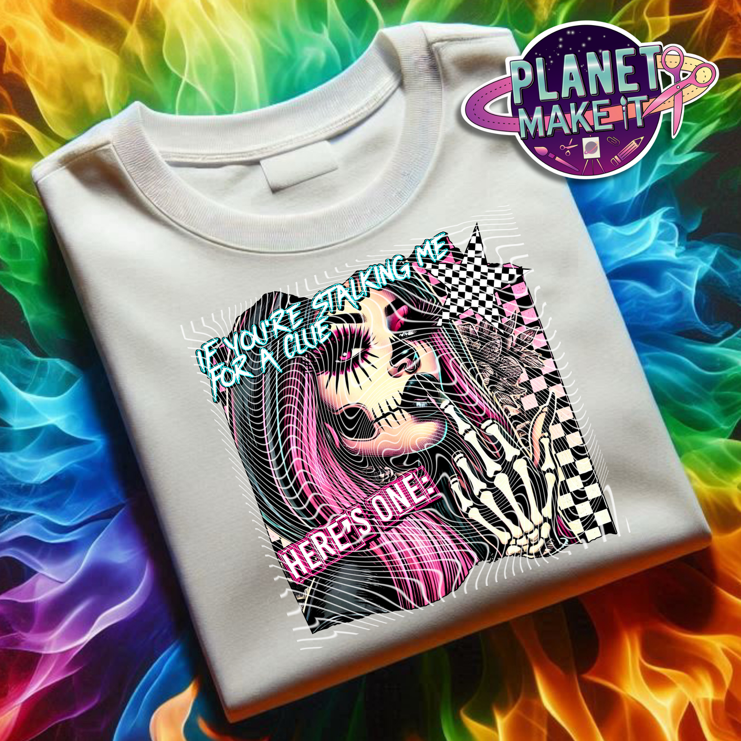 Stalking For A Clue - Plush Hoodie