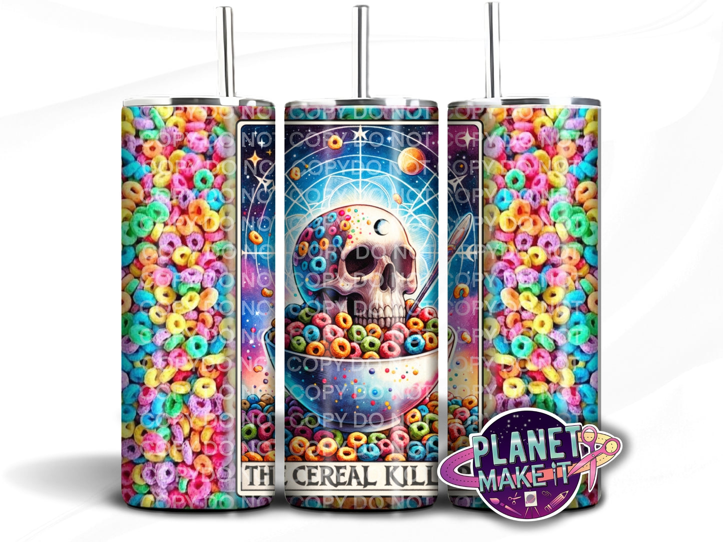 The Cereal Killer - Stainless Steel Tumbler