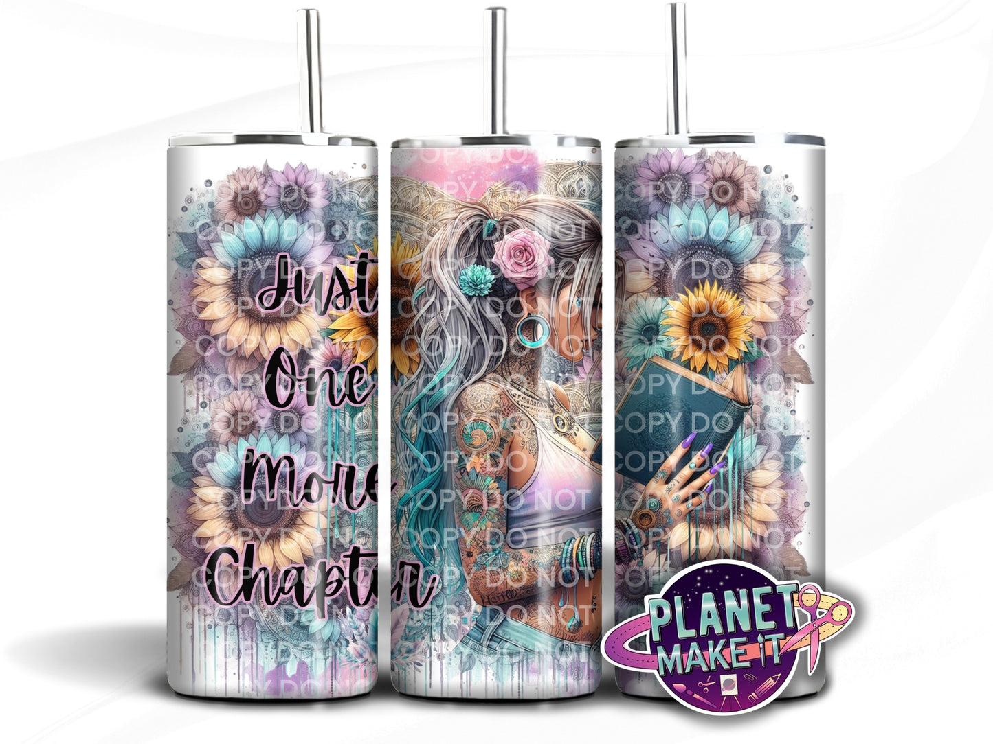 Just One More Chapter - Stainless Steel Tumbler