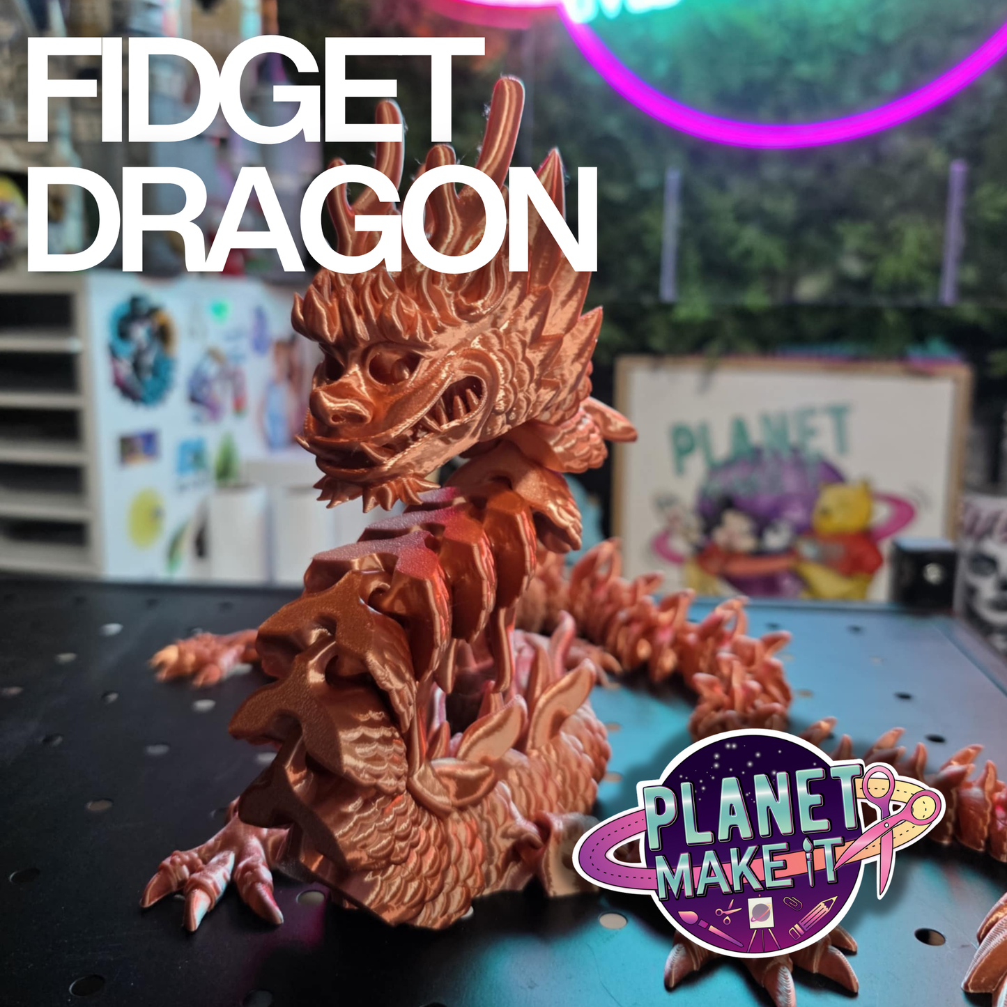 3D Chinese Dragon - Extra Large
