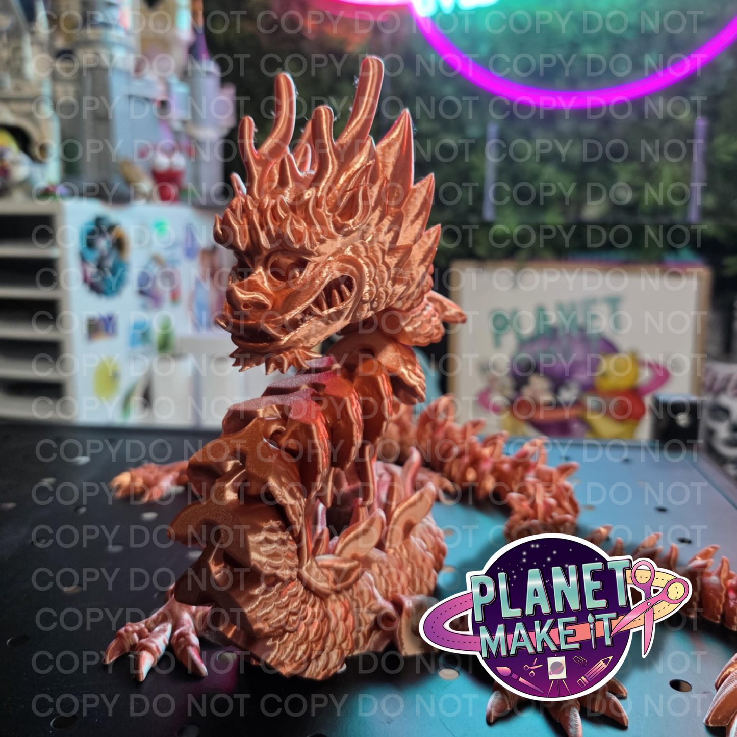 3D Chinese Dragon - Extra Large