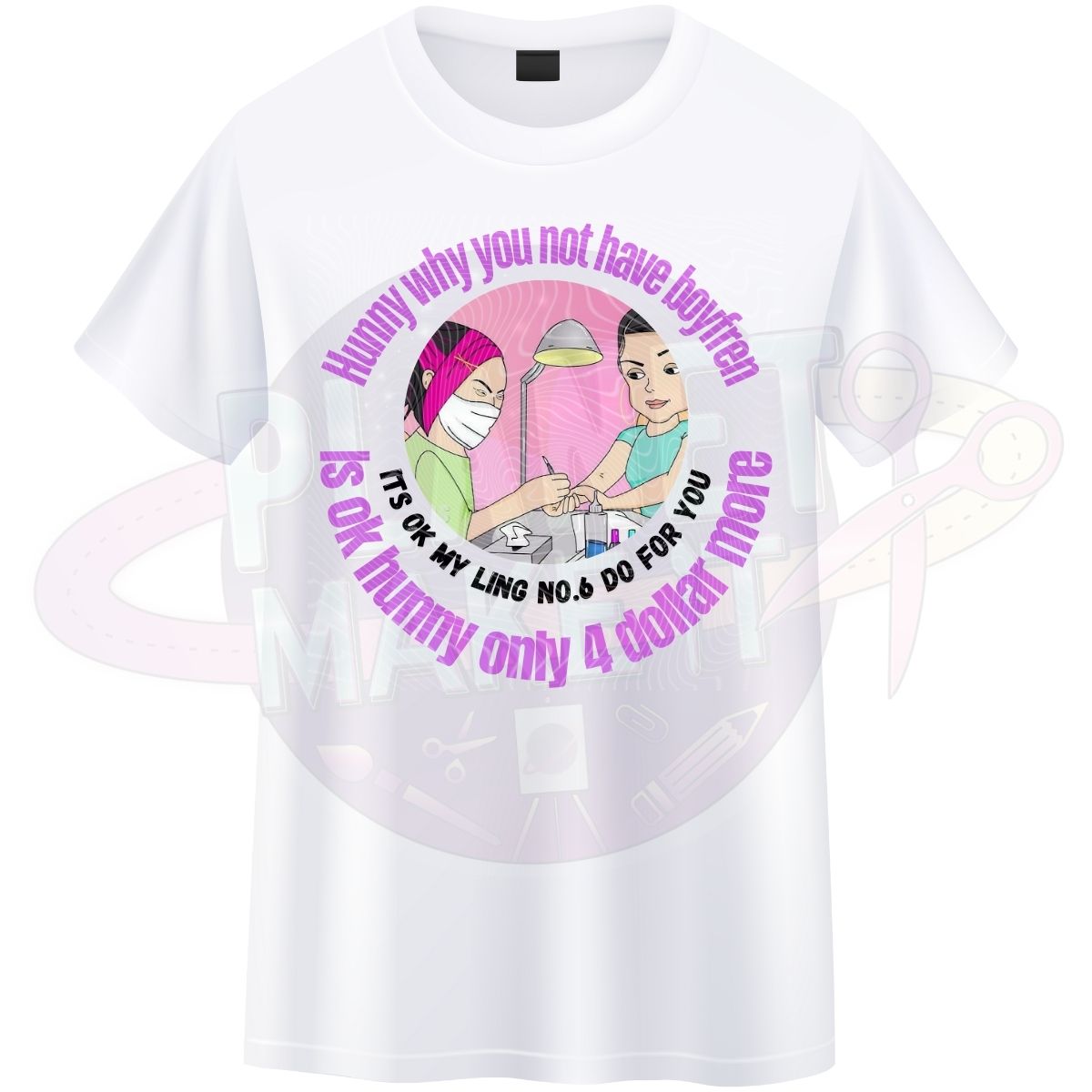 Nail Tech Comedy - T-Shirt