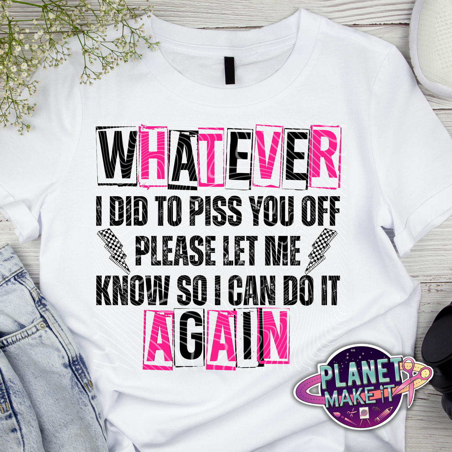 Whatever - Plush Hoodie