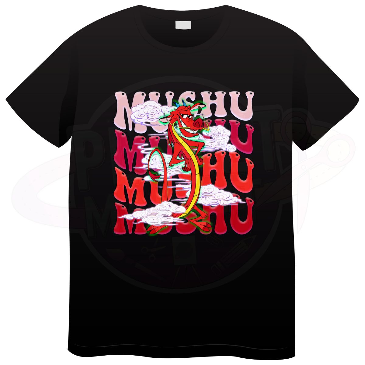 Red Happy Dragon - T-Shirt