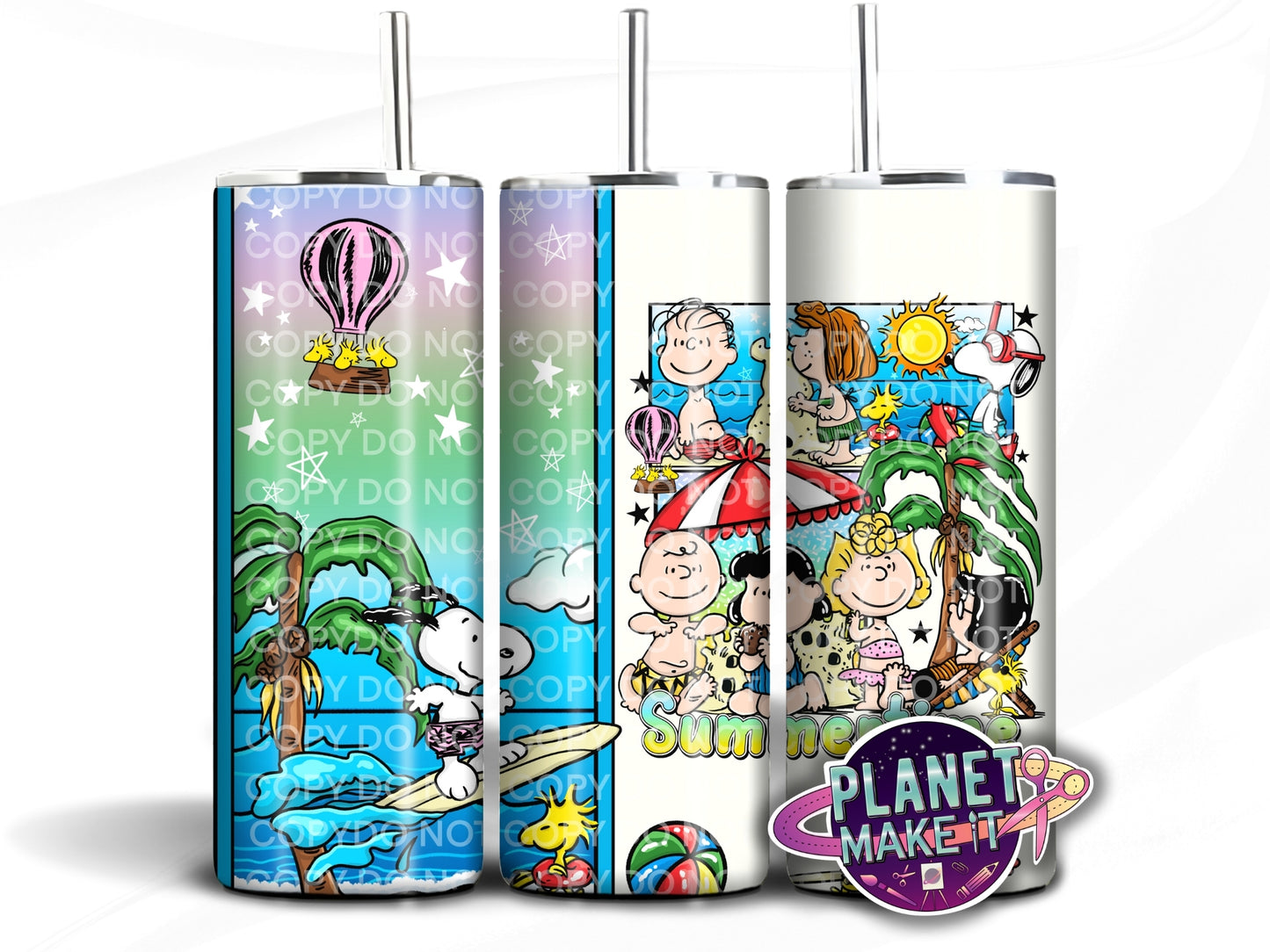 Cute Dog & Friends - Stainless Steel Tumbler
