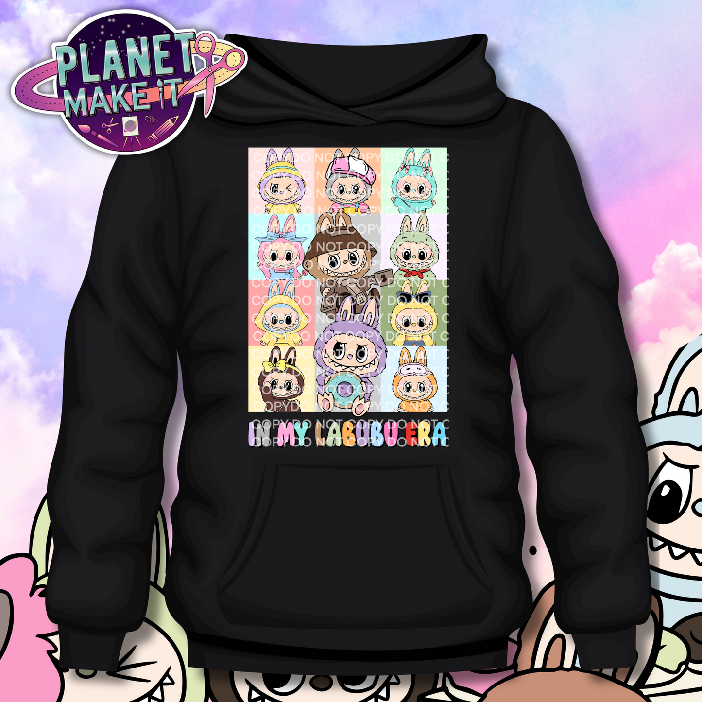 In My Labubu Era - Plush Hoodie