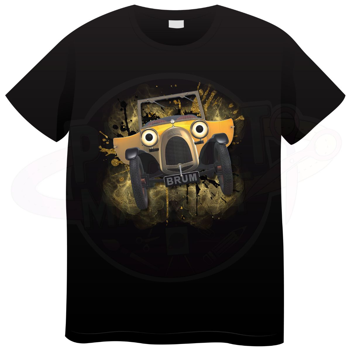 Brum The Little Yellow Car - T-Shirt