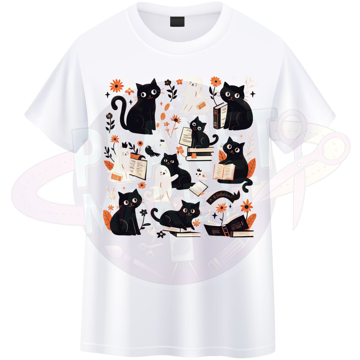 Boo's & Black Cats - T-Shirt