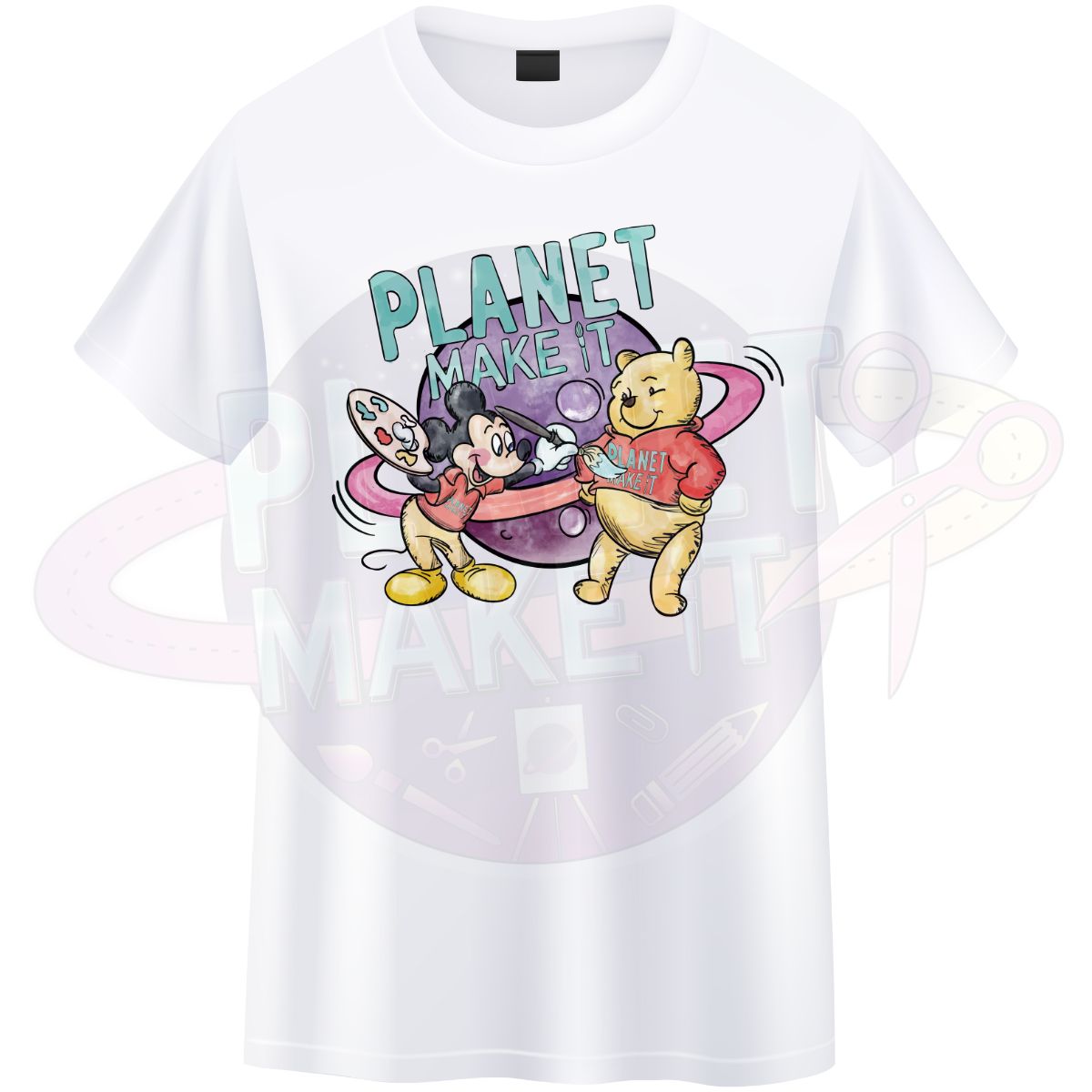 Planet Make It Crewbie - T-Shirt