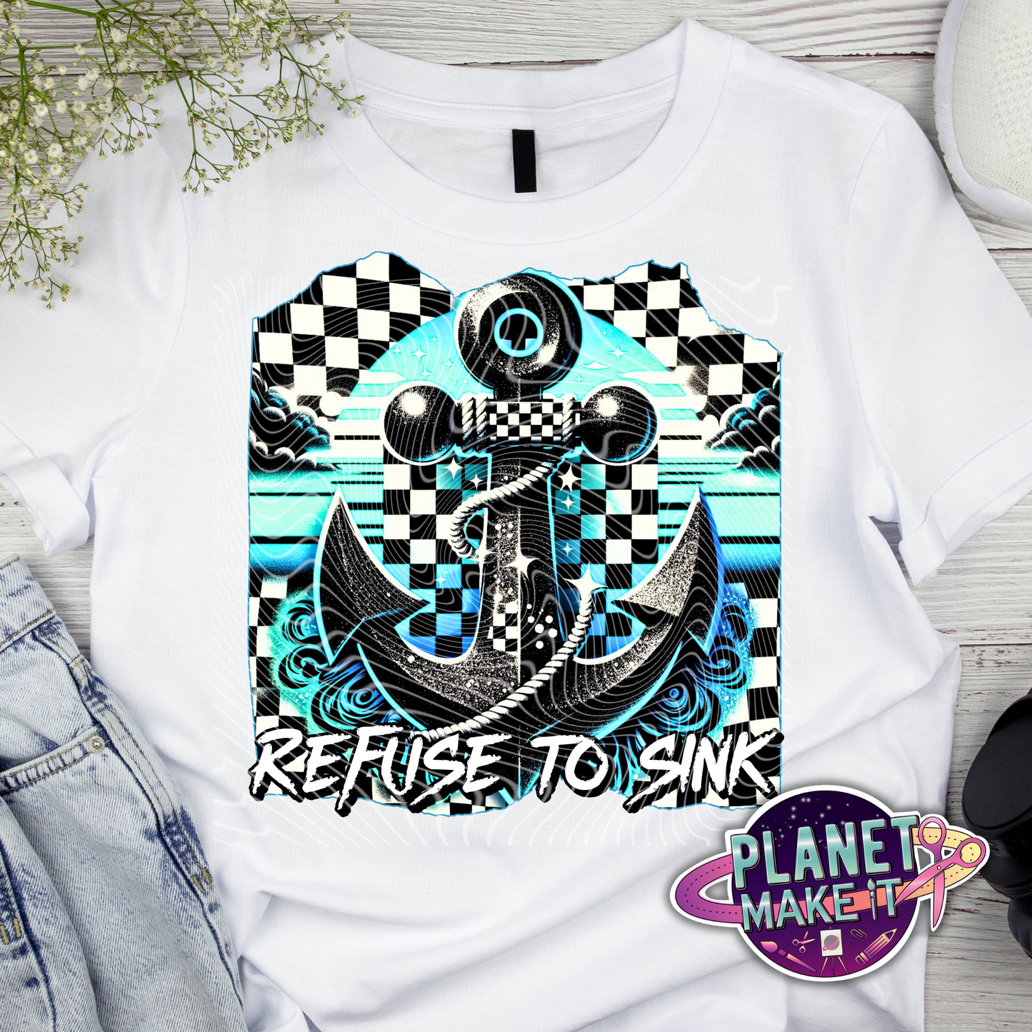 Refuse To Sink - Plush Hoodie
