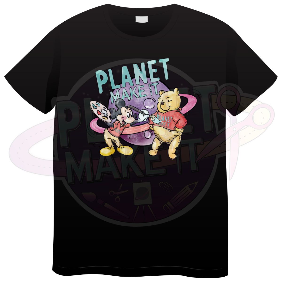 Planet Make It Crewbie - T-Shirt