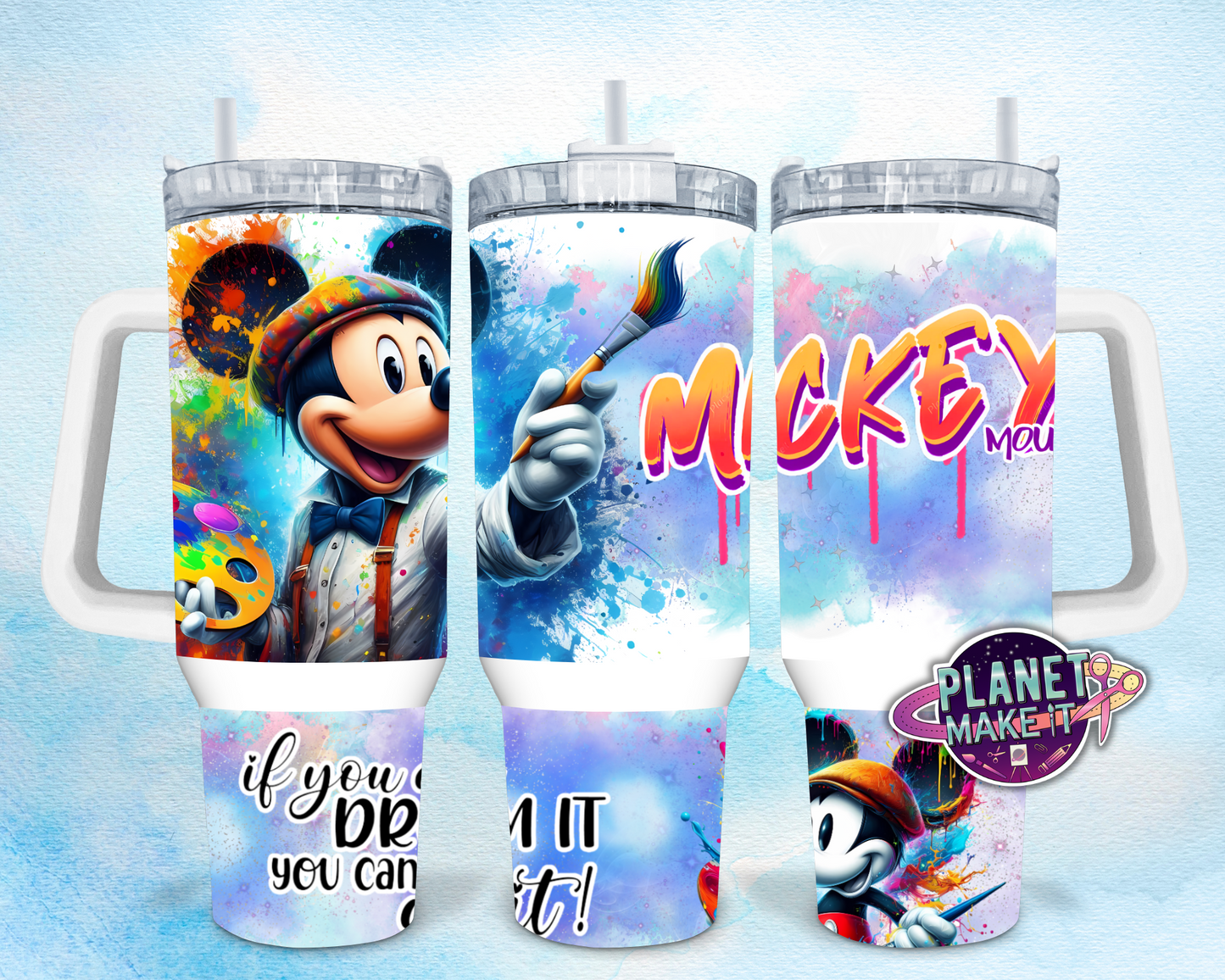 Artist Mouse - 40oz Stainless Steel Tumbler