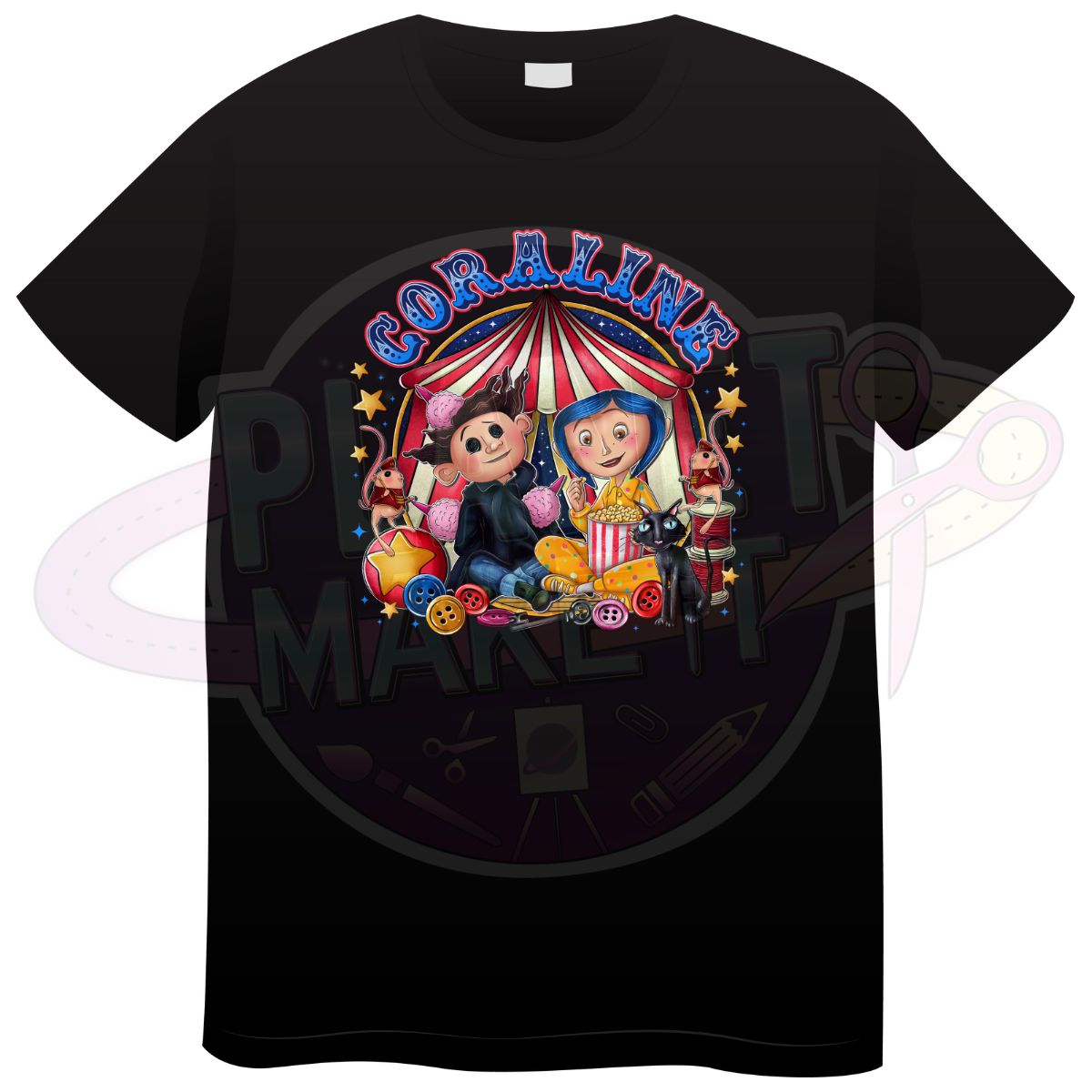 Button Eye Friends - T-Shirt