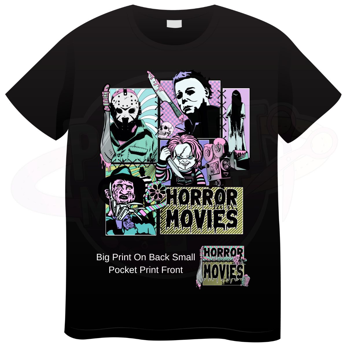 Horror Movies & Chill - T-Shirt