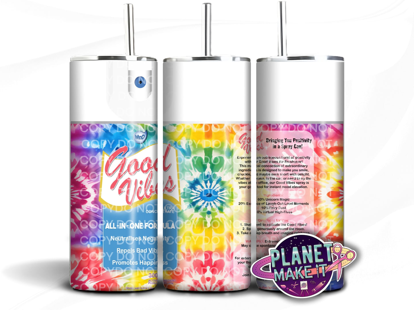 Good Vibes - Stainless Steel Tumbler