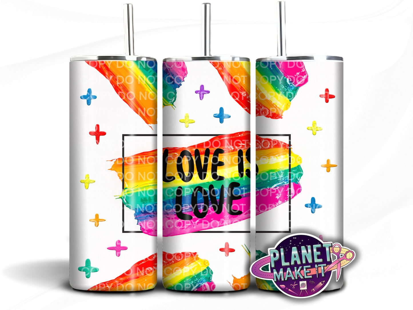 Love Is Love - Stainless Steel Tumbler