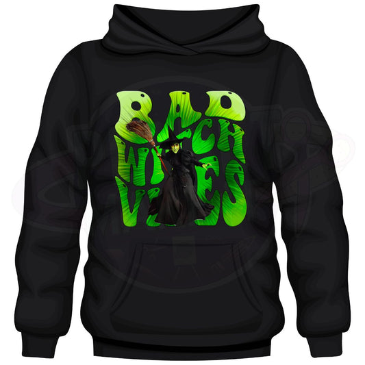 Bad Witch Vibes - Plush Hoodie