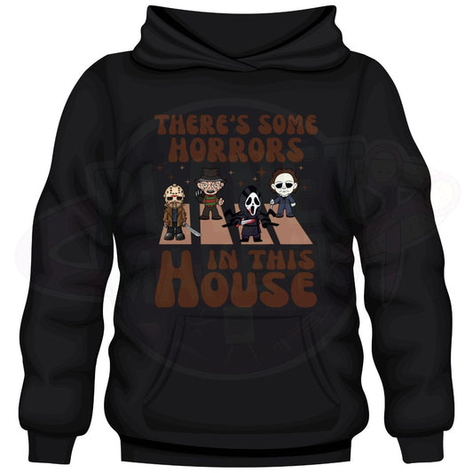 Horrors In The House - Plush Hoodie