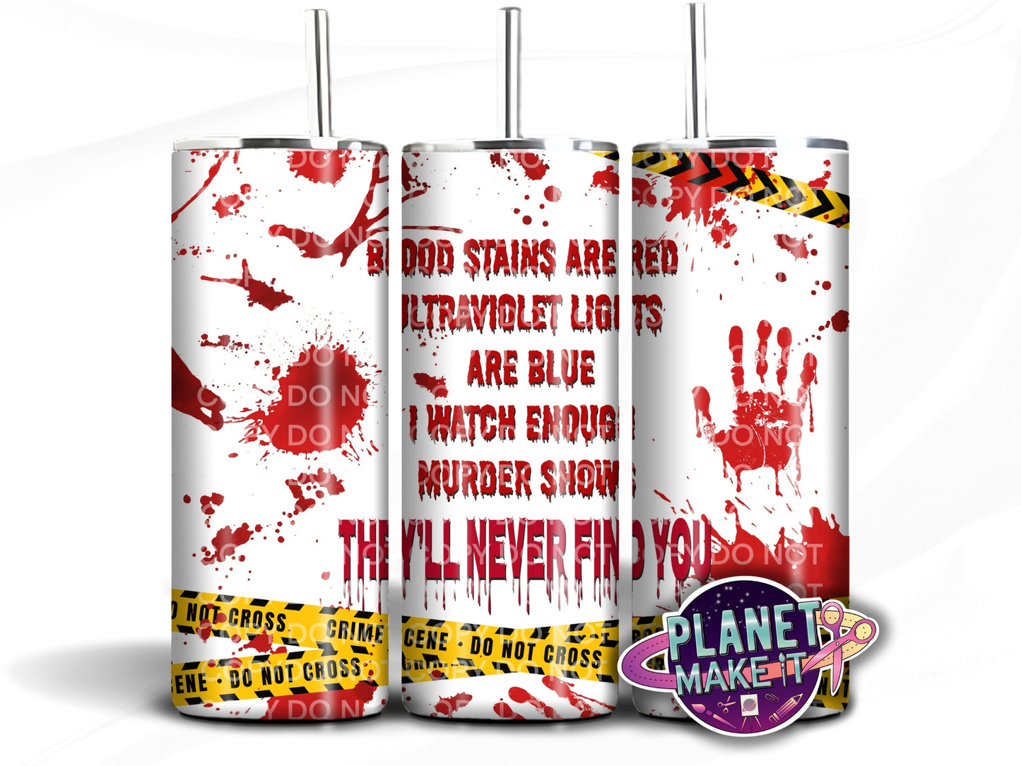 Red Crime - Stainless Steel Tumbler