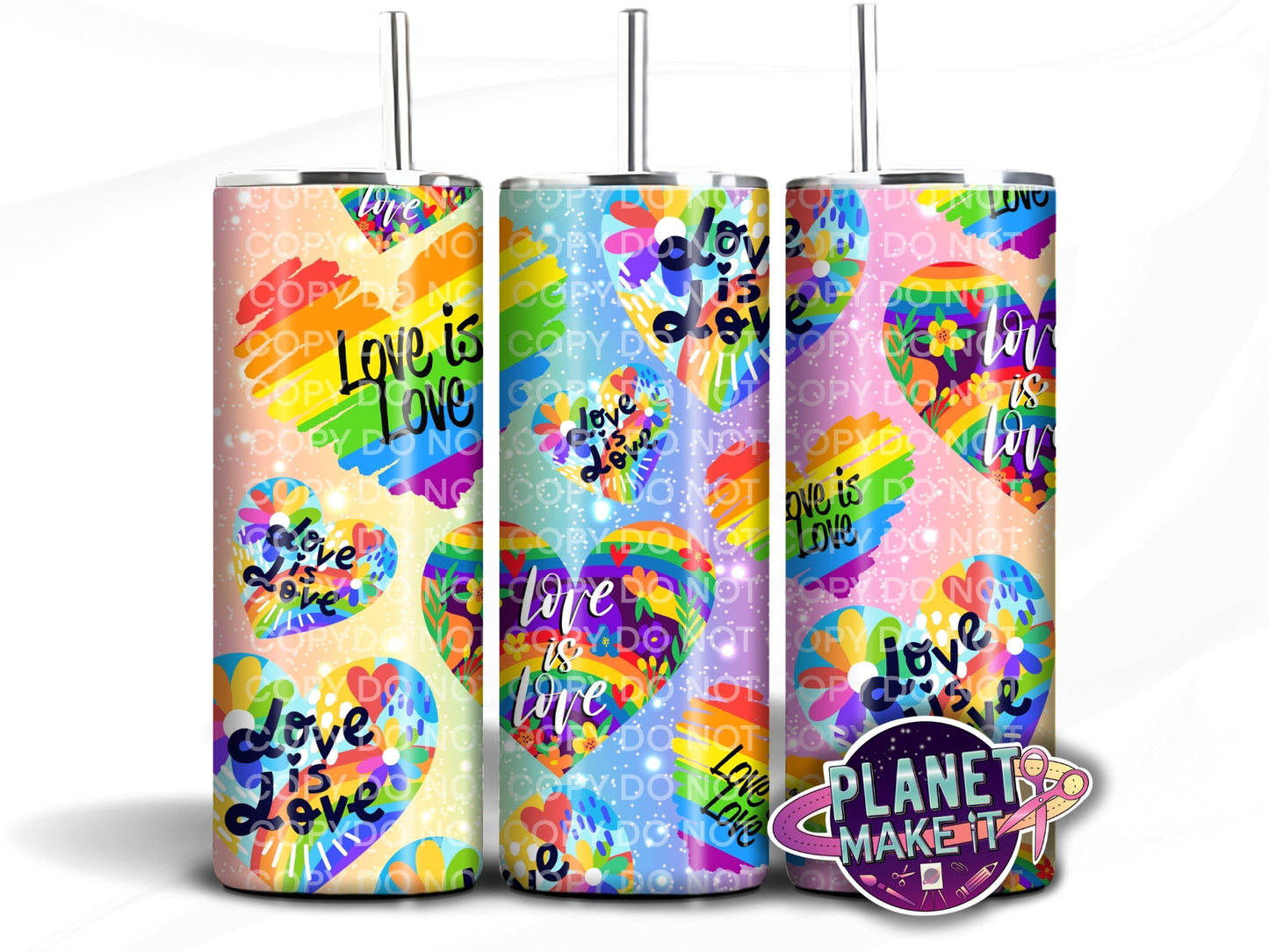 Love Wins Pride - Stainless Steel Tumbler