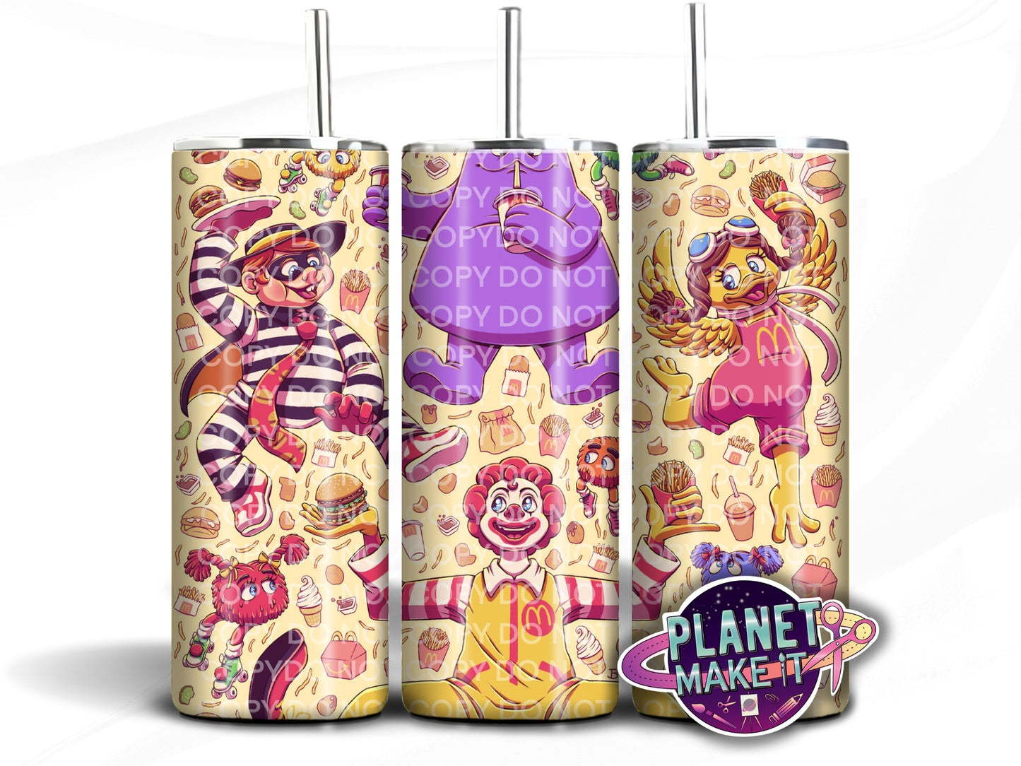 Nostalgic Birthday Friends - Stainless Steel Tumbler