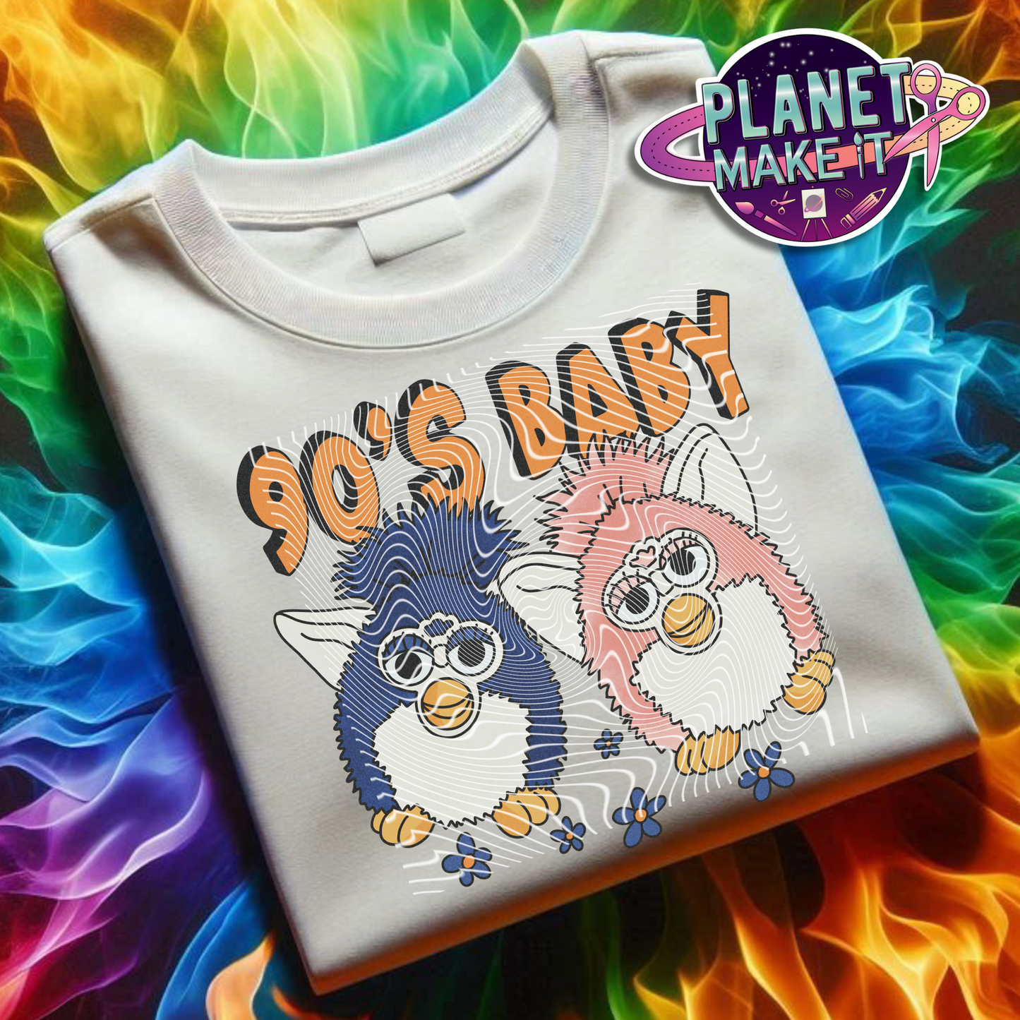 90's Baby - Plush Hoodie