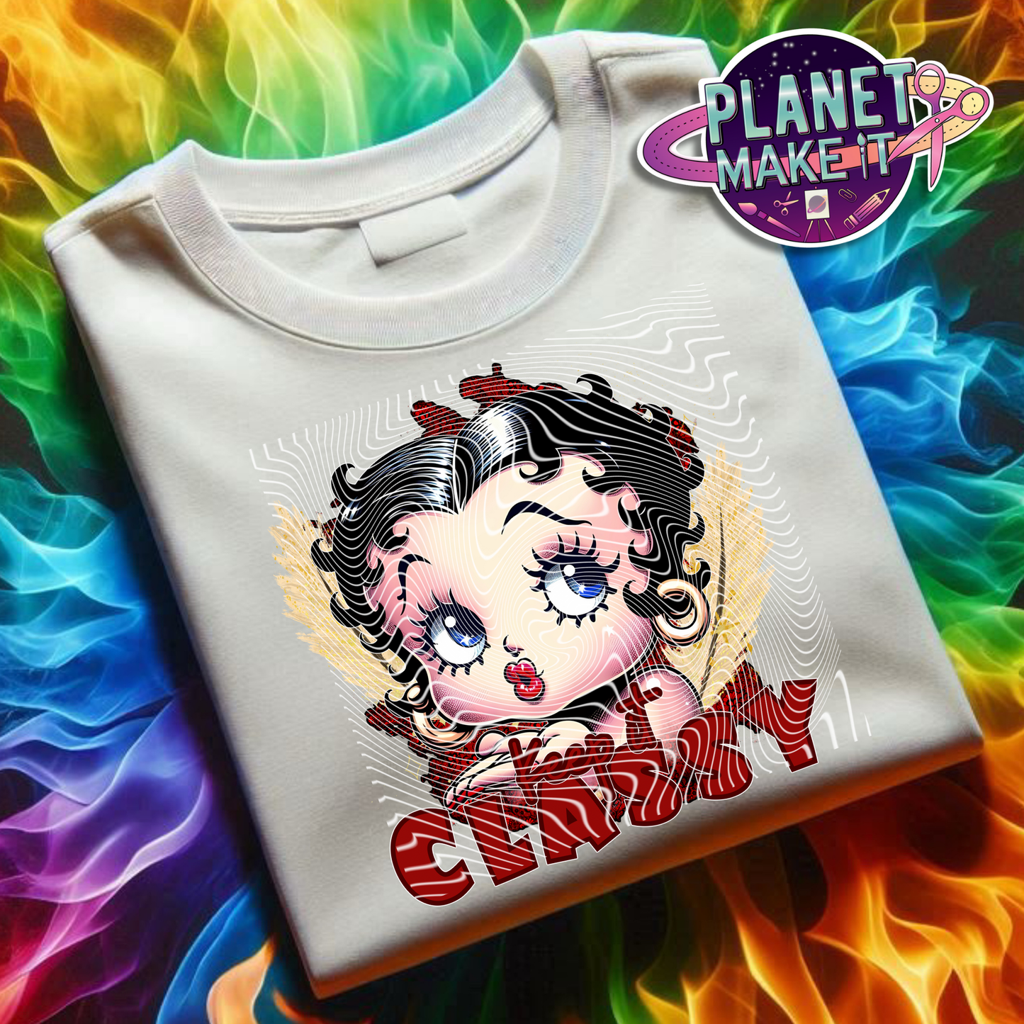 Retro Betty - Plush Hoodie